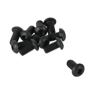 FATH 151100 Socket Cap Screw, Black, 5/16-18 Unc x 5/8 Inch Size, Zinc Plated Steel, Pack Of 10 | CV7YEE