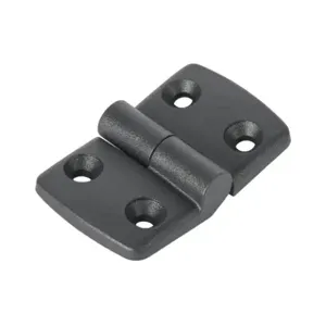 FATH 151139 Left-Hand Detachable Combination Hinge, Black, Fiberglass Reinforced Plastic, Slot Size 8 | CV7QCR