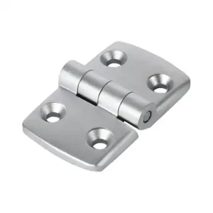 FATH 151145 Non-Detachable Combination Hinge, Silver, Die-Cast Aluminum, Slot Size 8 | CV7QCX