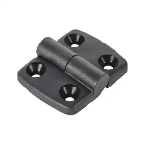 FATH 151203 Left-Hand Detachable Combination Hinge, Black, Fiberglass Reinforced Plastic, Slot Size 8 | CV7QCY