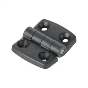 FATH 151205 Non-Detachable Combination Hinge, Black, Fiberglass Reinforced Plastic, Slot Size 8 | CV7QDA