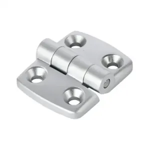 FATH 151209 Non-Detachable Combination Hinge, Silver, Die-Cast Aluminum, Slot Size 8 | CV7QDE