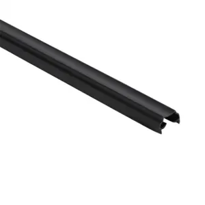 FATH 151210 Cover And Reduction Profile, Black, 2000mm, Thermoplastic Elastomer, Pack Of 25 | CV7VVT