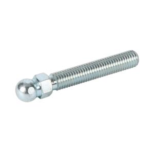 FATH 151231 Swivel Foot Threaded Rod, Silver, M12-1.75 x 66mm, Zinc Plated Steel, Ball Joint Size 15 | CV7YDG