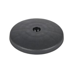 FATH 151255 Swivel Base With Anti-Slip Plate, Black, 100mm, Nylon, Ball Joint Size 15 | CV7VCX