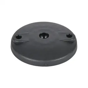 FATH 151256 Swivel Base With Anti-Slip Plate, Black, 100mm, Nylon, Ball Joint Size 15 | CV7VCY