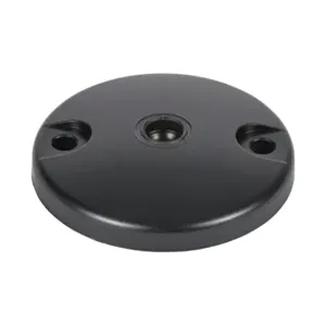 FATH 151258 Swivel Base With Anti-Slip Plate, Black, 100mm, Die-Cast Zinc, Ball Joint Size 15 | CV7VDA