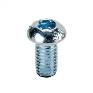 FATH 161059 Socket Cap Screw, Silver, M6-1.0 x 12mm, Zinc Plated Steel, 6/8/10 Slot Size, Pack Of 10 | CV7YEX