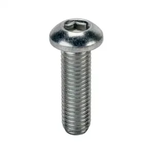 FATH 161072 Socket Cap Screw, Silver, M12-1.75 x 40mm, Zinc Plated Steel, Slot Size 10, Pack Of 10 | CV7YFH