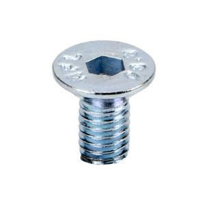 FATH 161078 Flat Head Socket Cap Screw, Silver, M6-1.0 x 12mm, Zinc Plated Steel, Pack Of 10 | CV7YFP