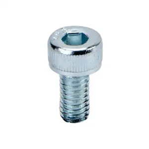 FATH 161088 Socket Head Cap Screw, Silver, M4-0.7 x 8mm, Zinc Plated Steel, Pack Of 10 | CV7YFZ