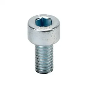 FATH 161090 Socket Head Cap Screw, Silver, M5-0.8 x 10mm, Zinc Plated Steel, Pack Of 10 | CV7YGB