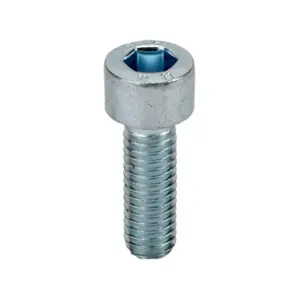 FATH 161096 Socket Head Cap Screw, Silver, M6-1.0 x 18mm, Zinc Plated Steel, Pack Of 10 | CV7YGG