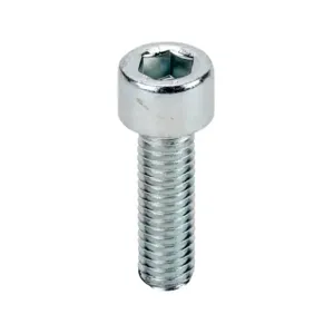 FATH 161097 Socket Head Cap Screw, Silver, M6-1.0 x 20mm, Zinc Plated Steel, Pack Of 10 | CV7YGH