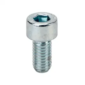 FATH 161100 Socket Head Cap Screw, Silver, M8-1.25 x 16mm, Zinc Plated Steel, Pack Of 10 | CV7YGL