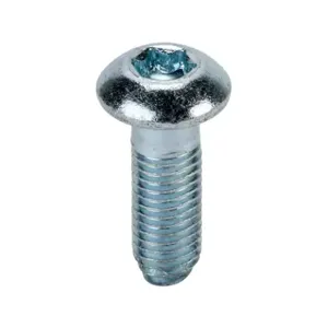 FATH 161110 Torx Button Head Self-Tapping Screw, Silver, 12 x 30mm, Zinc Plated Steel, Pack Of 10 | CV7YGW