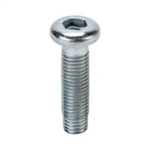 FATH 161111 Socket Cap Self-Tapping Screw, Silver, 12 x 40mm, Zinc Plated Steel, Pack Of 10 | CV7YGX