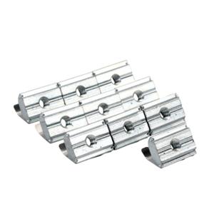 FATH 161116 Roll-In Nut, Silver, M4-0.7, Zinc Plated Steel, Slot Size 8, Pack Of 10 | CV7UJJ