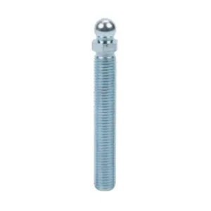 FATH 162938 Swivel Foot Threaded Rod, Silver, M16-2.0 x 100mm, Zinc Plated Steel, Ball Joint Size 15 | CV7YDH