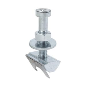 FATH 162976 Mounting Element, Silver, Steel, Slot Size 8 | CV7HZZ