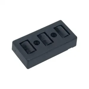 FATH 163021 Roller Element, Black, Thermoplastic Polyurethane/Nylon/Steel, Slot Size 8 | CV7JAB