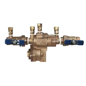 FEBCO 860-QT 3/4 Backflow Preventer Assembly, Quarter Turn Shutoff Valve, 3/4 Inch Size, Bronze | CA2KFP 1312