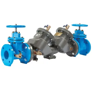 FEBCO LF850-NRS DC 8 Backflow Preventer Assembly, Shutoff Valve, 8 Inch Size, Ductile Iron | CA9CBQ 0124531