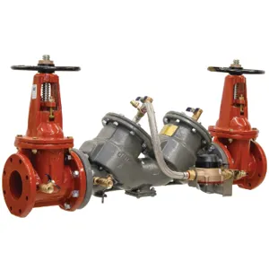 FEBCO LF856DCDA-DOSY-LM 10 Double Check Detector Backflow Preventer Assembly, Valve, 10 Inch Size | BR8KZR 0124464