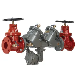 FEBCO LF860-DNRS RP 6 Reduced Pressure Zone Backflow Preventer Assembly, Shutoff Valve, 6 Inch Size | CB9CMY 0683107