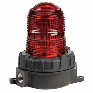 FEDERAL SIGNAL 151XST-S120R Warning Light, Red, Strobe Tube, 120VAC, 520000 Candela, 10000 hr Lamp Life, 80 | CP4YJC 48Z702