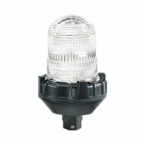 FEDERAL SIGNAL 154XST-S12-24C Hazardous Location Warning Light, Clear, Strobe Tube, 24 VDC, 520000 Candela, 80 | CP4YBJ 447D36