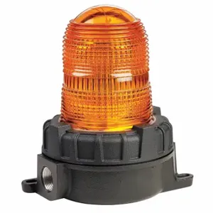 FEDERAL SIGNAL 154XST-S12-24A Warning Light, Amber, Strobe Tube, 12/24V DC, 520000 Candela, 10000 hr Lamp Life | CP4YHK 48Z703