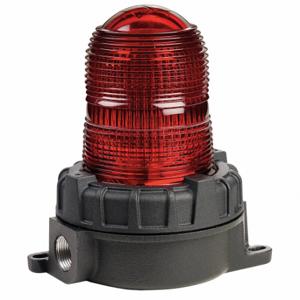 FEDERAL SIGNAL 154XST-S12-24R Warnleuchte, rot, Blitzröhre, 12/24 V DC, 520000 Candela, 10000 Std. Lampenlebensdauer, 80 | CP4YHZ 48Z704