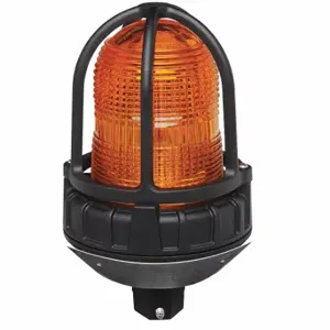 FEDERAL SIGNAL 191XL-024A Hazardous Location Warning Light, Amber, LED, 24 VAC/DC, 148 Candela, Fresnel | CP4YAP 1TAH2