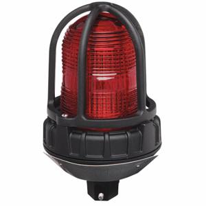 FEDERAL SIGNAL 191XL-120-240R Warnleuchte für Gefahrenbereiche, rot, LED, 120/240 VAC, 236 Candela, Fresnel | CP4YBB 1TAH3
