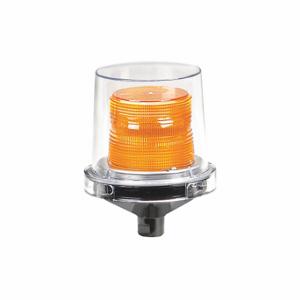 FEDERAL SIGNAL 224XST-024A Hazardous Location Warning Light, Amber, Strobe Tube, 24 VDC, 580000 Candela, 80 | CP4YAU 447D37