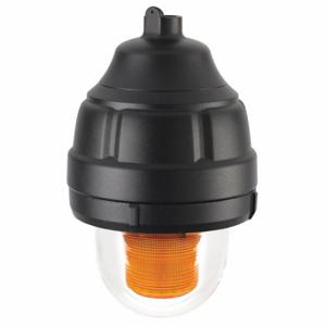 FEDERAL SIGNAL 24XST-024A-MOD Explosion-Proof Strobe Light, Amber, Strobe Tube, 24VDC, 30 Candela, Dome, 0.63A Dc | CP4YFD 447D43