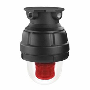 FEDERAL SIGNAL 24XST-024R-MOD Explosion-Proof Strobe Light, Red, Strobe Tube, 24VDC, 30 Candela, Dome, 0.63A Dc | CP4YFR 447D48