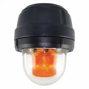 FEDERAL SIGNAL 27XST-120A-MOD Warning Light, Amber, Strobe Tube, 120VAC, 850 Candela, 10000 hr Lamp Life, Fresnel | CP4YHP 23TP32