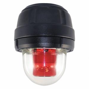 FEDERAL SIGNAL 27XST-024R-MOD Warning Light, Red, Strobe Tube, 24V DC, 850 Candela, 10000 hr Lamp Life, Fresnel | CP4YJE 23TP33
