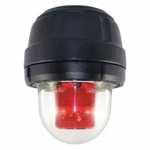 FEDERAL SIGNAL 27XST-024R-MOD Warning Light, Red, Strobe Tube, 24V DC, 850 Candela, 10000 hr Lamp Life, Fresnel | CP4YJE 23TP33