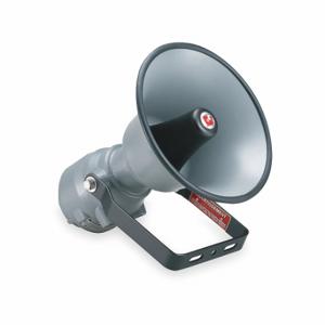 FEDERAL SIGNAL 304X-024 Explosion Proof Speaker/Amplifier, Supervised, Gray/Powder Coated Paint, 0.7 | CP4YEM 2GUA7