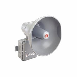 FEDERAL SIGNAL 314GCX-024 Wetterfester PA-Lautsprecher, Lautsprecher für öffentliche Adressen und Gefahrenbereiche, CB, 5 Kanäle, Grau | CP4YDP 447D57