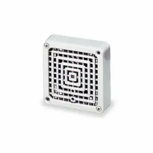 FEDERAL SIGNAL 350-120-30 Vibratone Horn, 120VAC, Indoor, Flush or Semi-Flush Walls/Panels/Surface, 4 Inch Heightt | CP4YBM 4A967