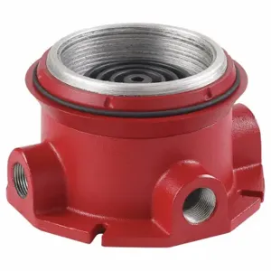 FEDERAL SIGNAL CMXC-R-SB Explosion-Proof Light Mount, Red, 2 57/64 Inch Ht, 6 59/64 Inch Dp, Surface | CP4YCW 447D93