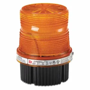 FEDERAL SIGNAL FB24ST-024A Warning Light, Amber, Strobe Tube, 24V DC, 1000000 Candela, 10000 hr Lamp Life, 80 | CP4YHR 447D82