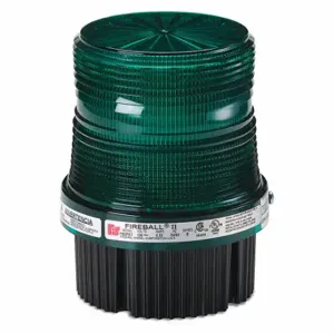 FEDERAL SIGNAL FB24ST-024G Warning Light, Green, Strobe Tube, 24V DC, 1000000 Candela, 10000 hr Lamp Life, 80 | CP4YHX 447D85