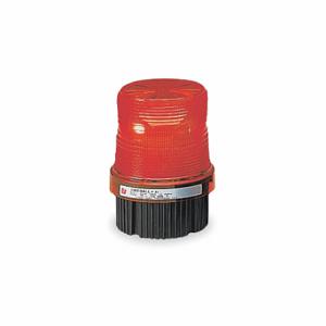 FEDERAL SIGNAL FB24ST-024R Red Strobe, Supervised Warning Light, Black, 1/2 Inch Pipe/Surface, 3 15/16 Inch Depth | CP4YPJ 2GUC1
