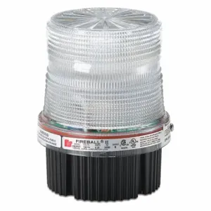 FEDERAL SIGNAL FB24STHI-024C-CN Strobe Light, Clear, Strobe Tube, 24V DC, 1000000 Candela, 10000 hr Lamp Life, 80 | CP4YGD 447D81