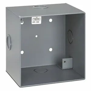 FEDERAL SIGNAL FBL Deep Wall Box Mount, 4.375 Inch Width, 3.8125 Inch Depth, 4.375 Inch Height | CH9ZFG 447F01